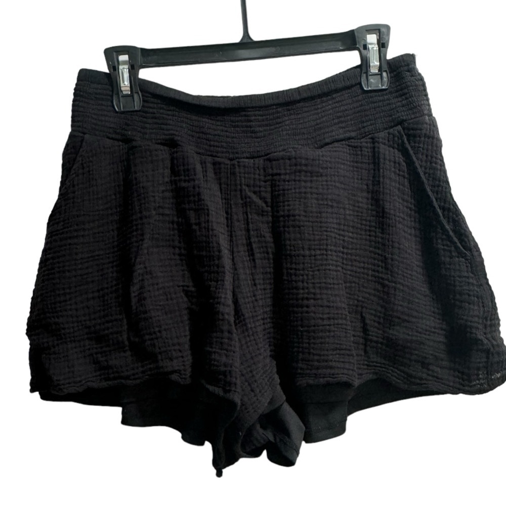 Torrid‎ Cotton Shorts, Black, textured. See measurements for sizing